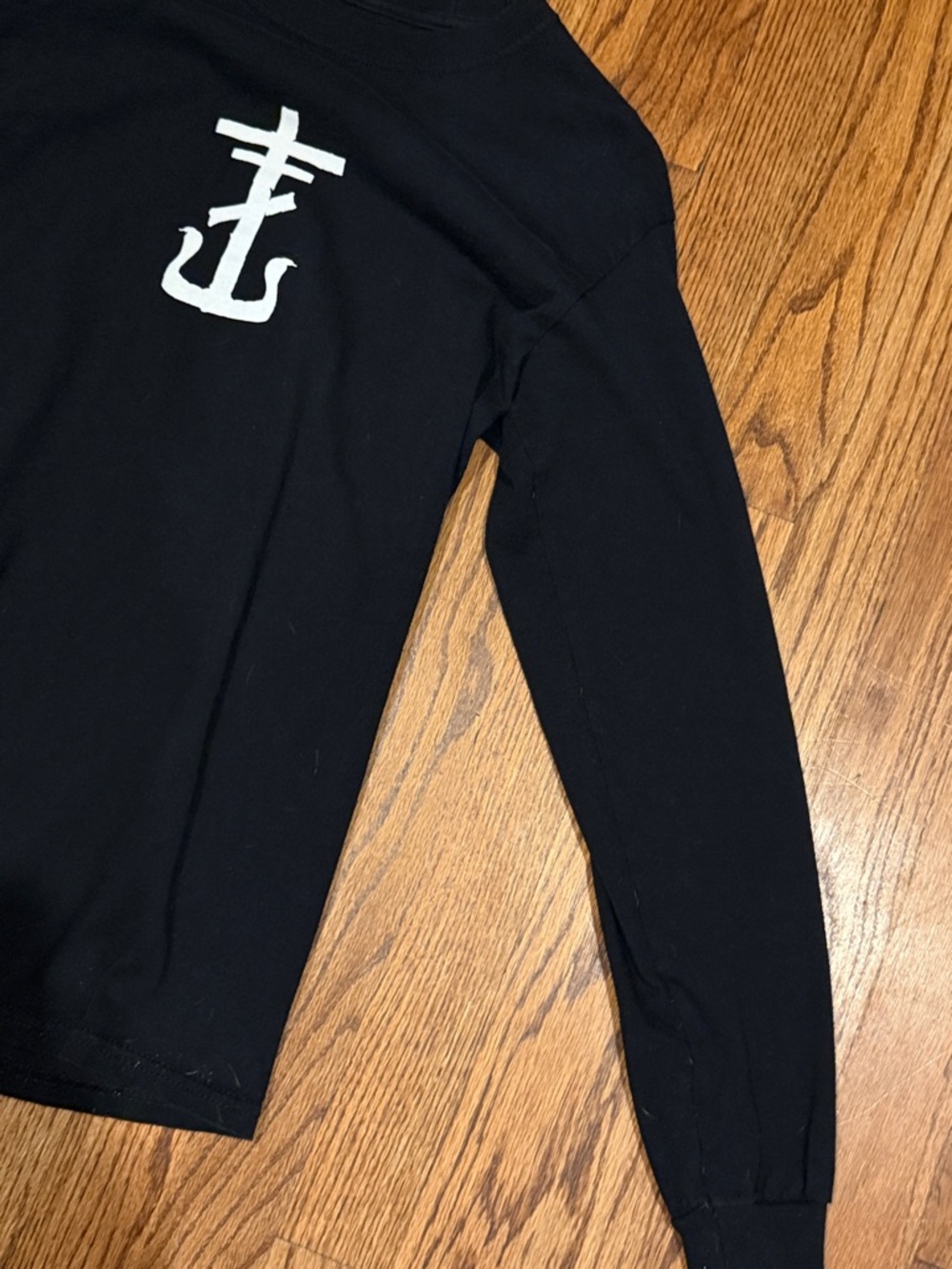 Frank Iero Black Long-Sleeve Graphic Men’s Shirt, Size Men’s Small - Picture 4 of 5